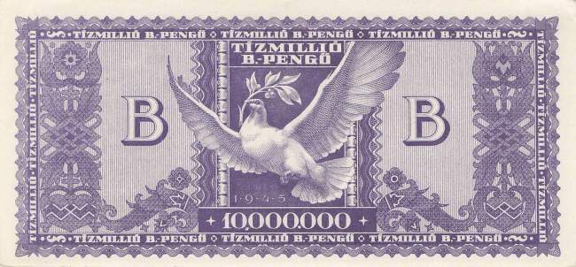 Ungarn 10 Millionen B Pengo 1946 p.135